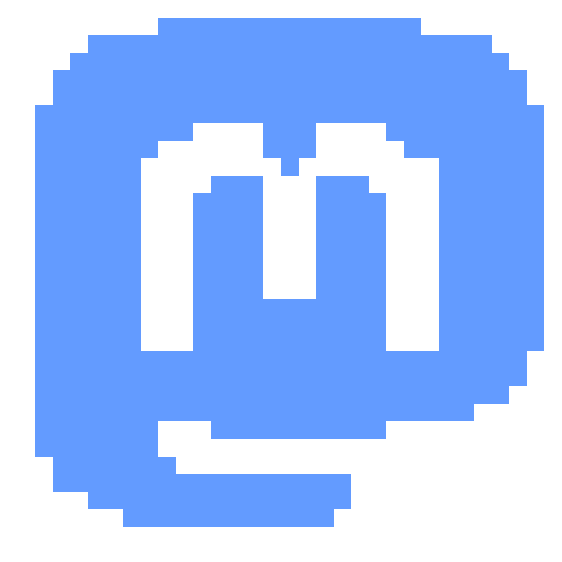 Pixel Art attempt at copying the Matsodon logo